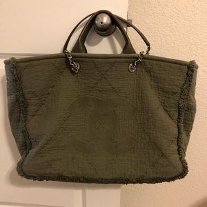 Chanel 2018 large Deauville tote